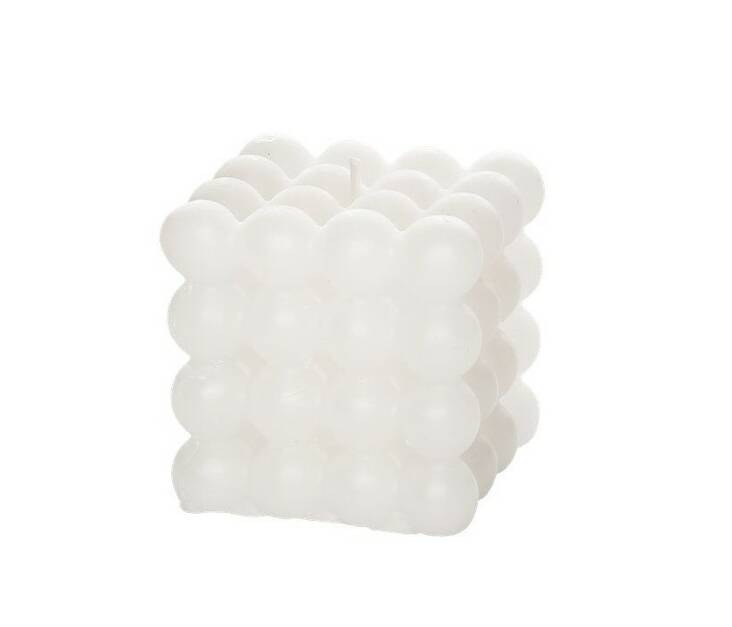 Pöytäkynttilä 8cm POLAR Kuplakuutio - Kynttilät, lyhdyt ja tarvikkeet - 175818 - 1