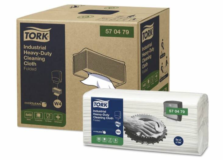 Puhdistusliina TORK Premium W4 570 - Kuitukangasliinat ja telineet - 168988 - 1