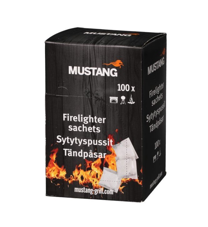 Sytytyspussit MUSTANG - Grillaustarvikkeet - 140058 - 1