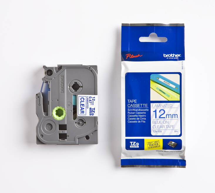 Tarranauha BROTHER 12mmx8m TZe-133 - Tarranauhat Brother - 109968 - 1