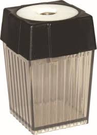 Teroitin 1-reikäinen säiliöllä ACTUAL - Teroittimet - 127248 - 1