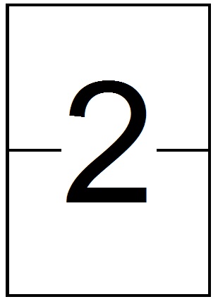 Tulostustarra 210x148 MULTI3 2-jak - Tulostus- ja kopiotarrat - 127838 - 1