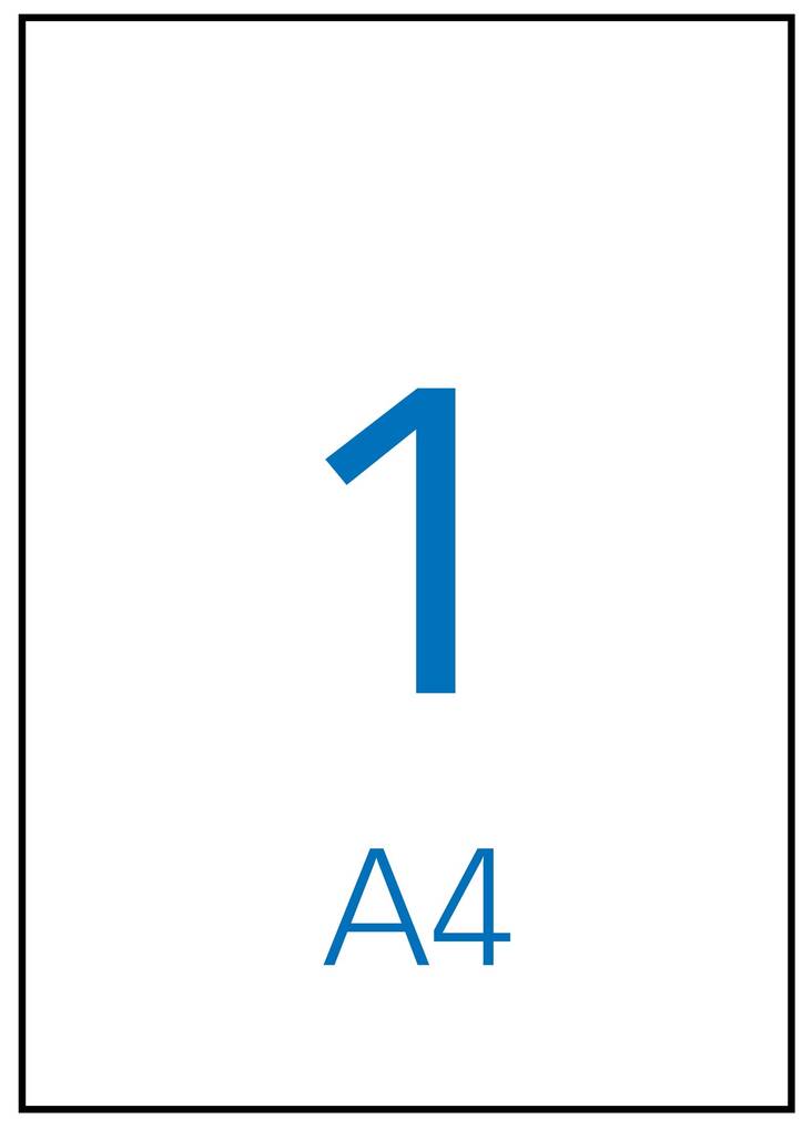 Tulostustarra 210x297 MULTI3 1-jak - Tulostus- ja kopiotarrat - 125258 - 1