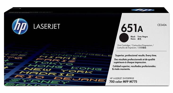 Värikasetti HP 651A CE340A laser - HP laservärikasetit ja rummut - 157618 - 1