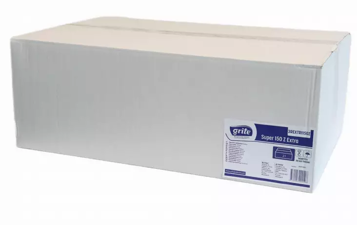 Käsipyyhe GRITE Super150 Extra Z-taitto - Liuskakäsipyyhkeet ja annostelijat - 180968 - 1