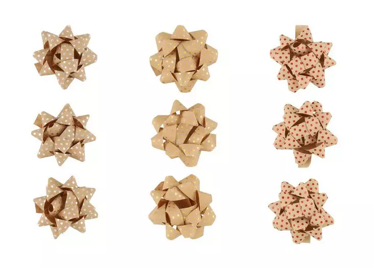 Lahjarusetti 7,5cm WINTERIA - Lahjanauhat ja rusetit - 182058 - 1