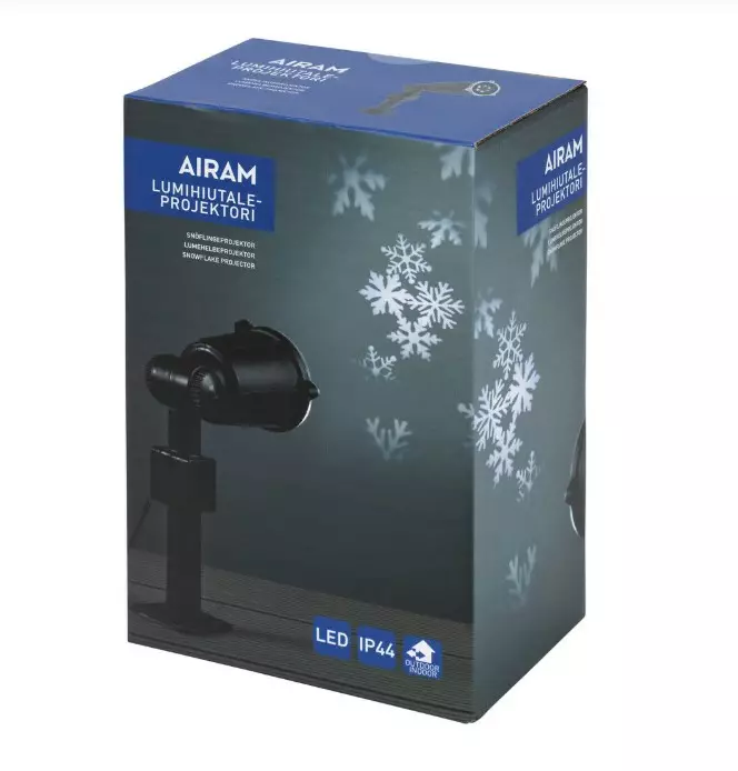 Lumihiutaleprojektori AIRAM - Kausivalot - 185988 - 1