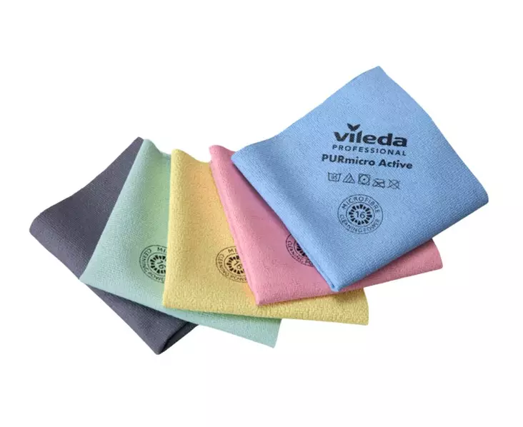 Mikrokuituliina VILEDA PURmicro Active - Mikrokuitupyyhkeet - 162188 - 1