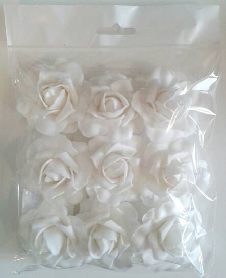 Softisruusu iso 9kpl/pss - Askartelutarvikkeet - 142819 - 1