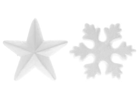 Styrox kuviot 15cm - Askartelutarvikkeet - 148999 - 1