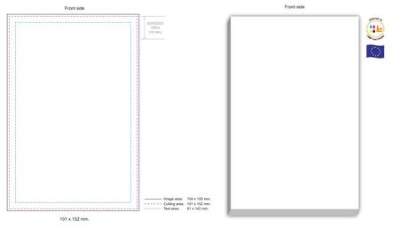 Viestilappu 101x152mm PAINETTU - Painetut vihkot ja viestilaput - 159909 - 1