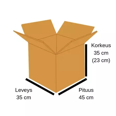 Pahvilaatikko nro 11 - Pahvilaatikot - 182299 - 1