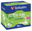 CD-RW VERBATIM 80min/700Mb 12x - CD-R ja DVD-levyt - 154199 - 2
