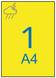 Tulostustarra 210x297 APLI 1-jak - Tulostus- ja kopiotarrat - 133429 - 1