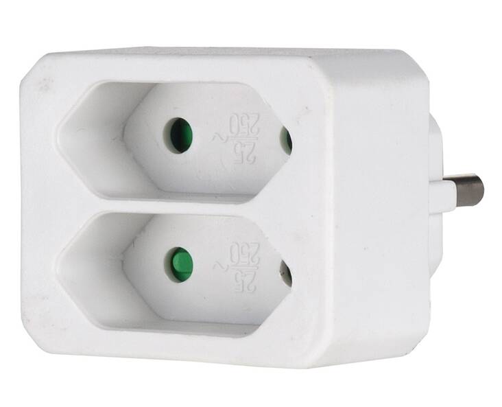 Eurohaaroitin 2-os. AIRAM - Kaapelit ja kaapelikourut, jatkojohdot - 139509 - 1