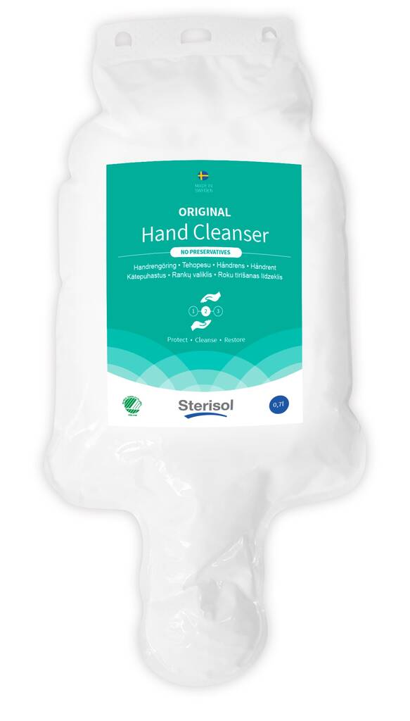 Nestesaippua 0,7L STERISOL Original - Saippuat ja annostelijat - 159789 - 1