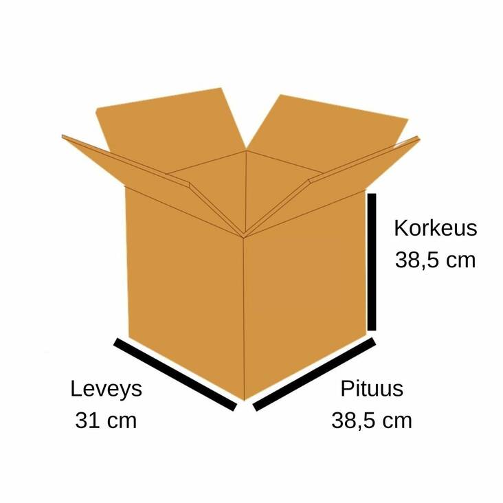 Pahvilaatikko nro 9 - Pahvilaatikot - 171809 - 1