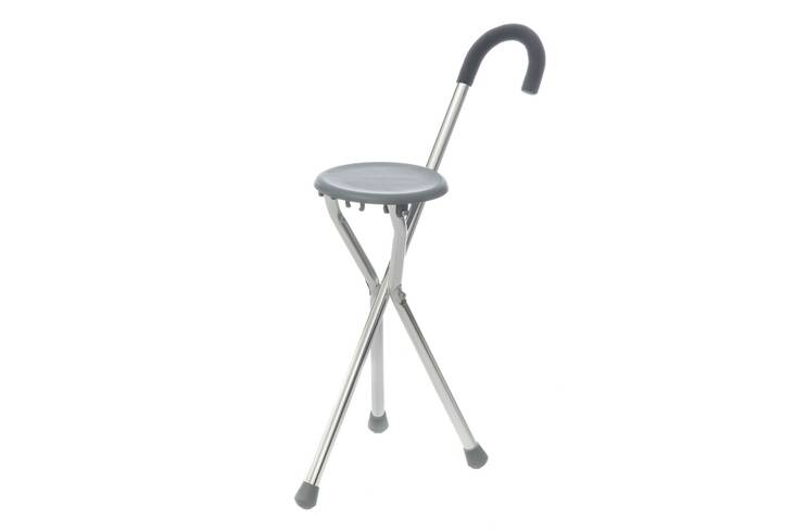 Taittotuoli kävelykepillä - Arjen apuvälineet - 155689 - 1