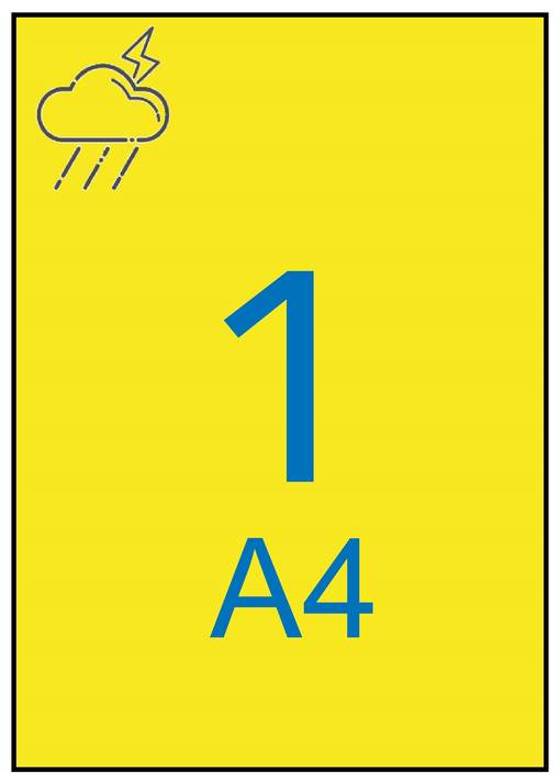 Tulostustarra 210x297 APLI 1-jak - Tulostus- ja kopiotarrat - 133429 - 1