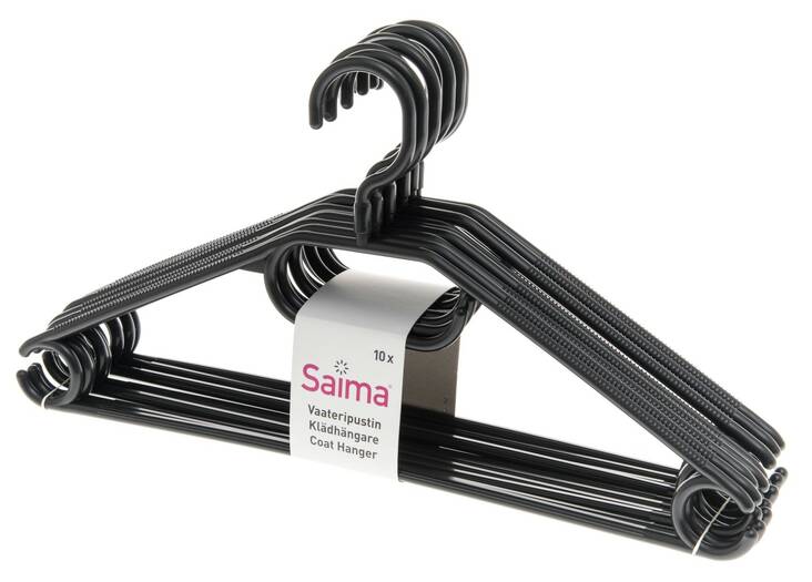 Vaateripustin 10kpl/pkt NORD CLEAN - Naulakot ja vaateripustimet - 158629 - 1