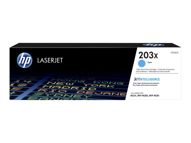 Värikasetti HP 203X CF541X laser - HP laservärikasetit ja rummut - 154919 - 1