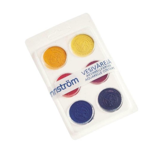 Vesiväripaletti WENNSTRÖM - Vesi- ja peitevärit sekä siveltimet - 102719 - 1