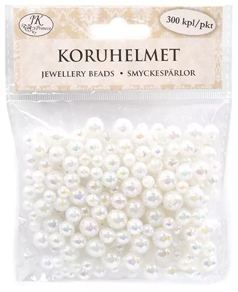 Koruhelmet valkoinen - Askartelutarvikkeet - 187519 - 1