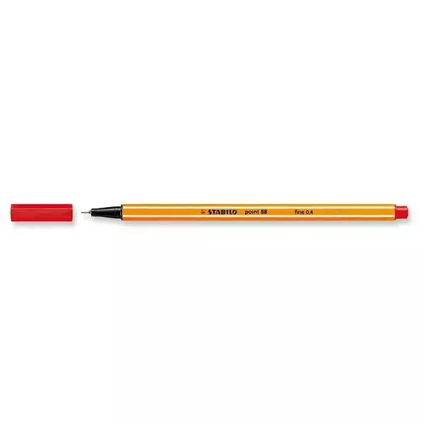 Kuitukärkikynä 0,4mm STABILO 88 - Kuitukärkikynät - 183609 - 1