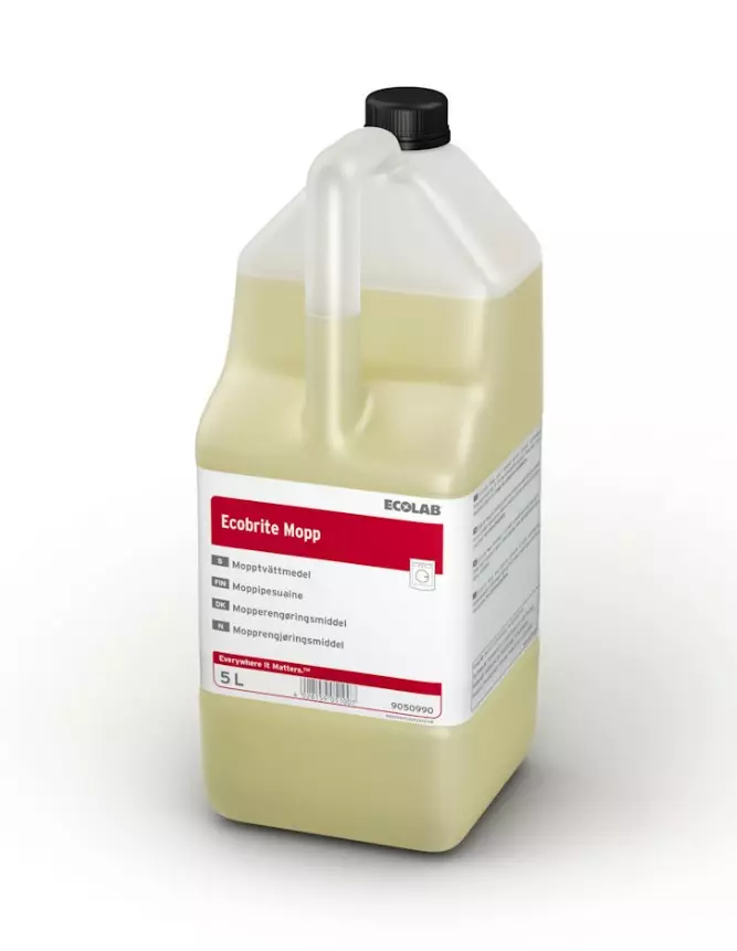Pyykinpesuaine 5L Ecobrite Mopp - Tekstiilien puhdistus ja huolto - 172949 - 1