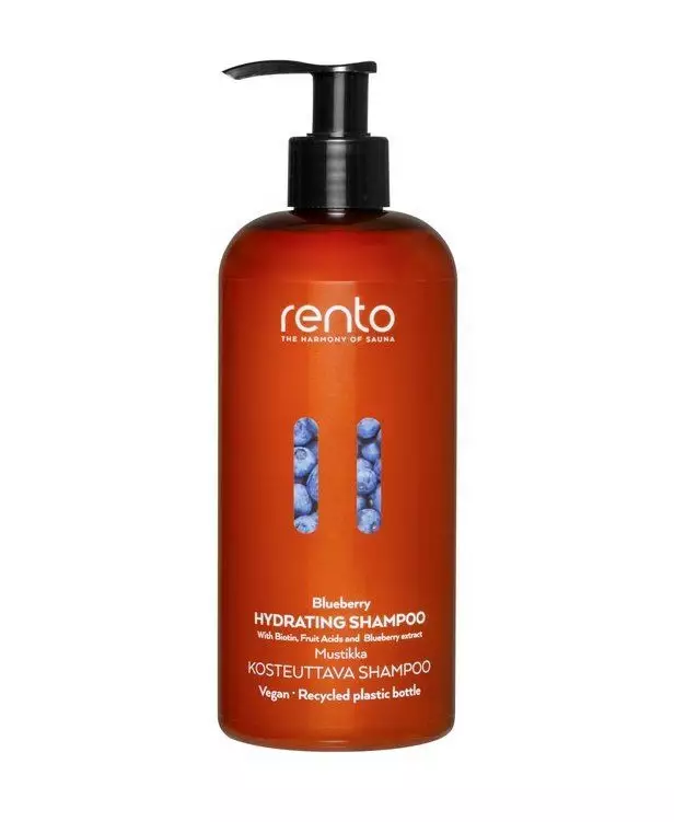 Shampoo 400ml RENTO Mustikka - Kosmetiikka ja pesuaineet - 181959 - 1