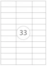 Tulostustarra 70x25,4 MULTI3 33-jak - Tulostus- ja kopiotarrat - 110029 - 1