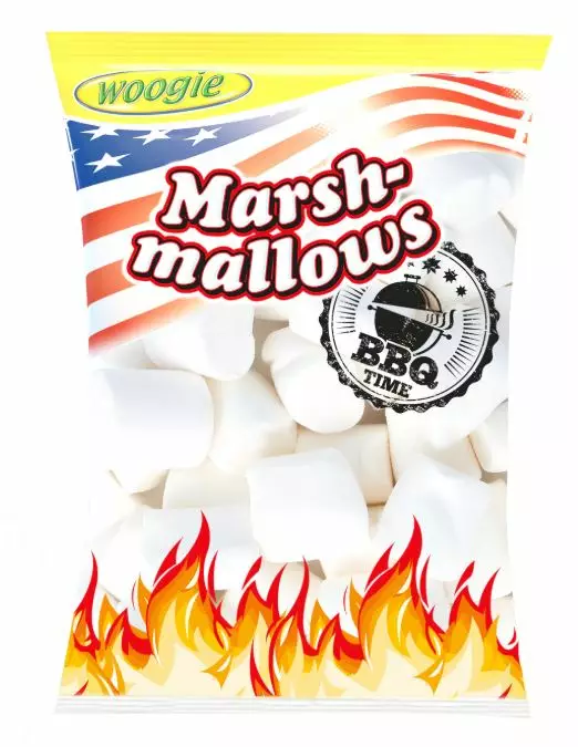 Vaahtokarkki Barbecue 300g - Makeiset - 186239 - 1